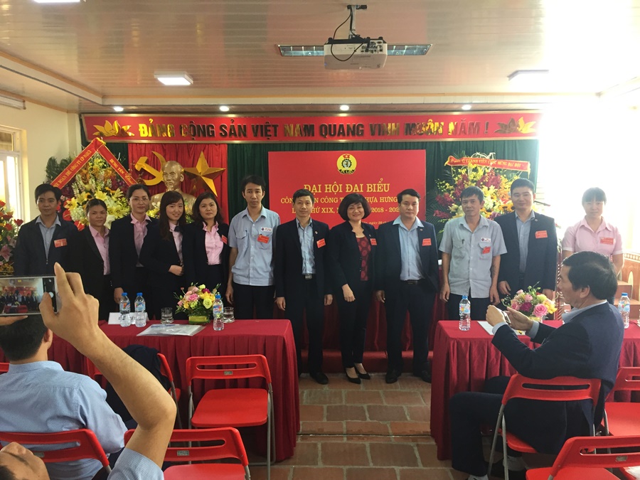 Đại hội Công đoàn Công ty cổ phần Nhựa Hưng Yên lần thứ XIX nhiệm kỳ 2012 – 2018